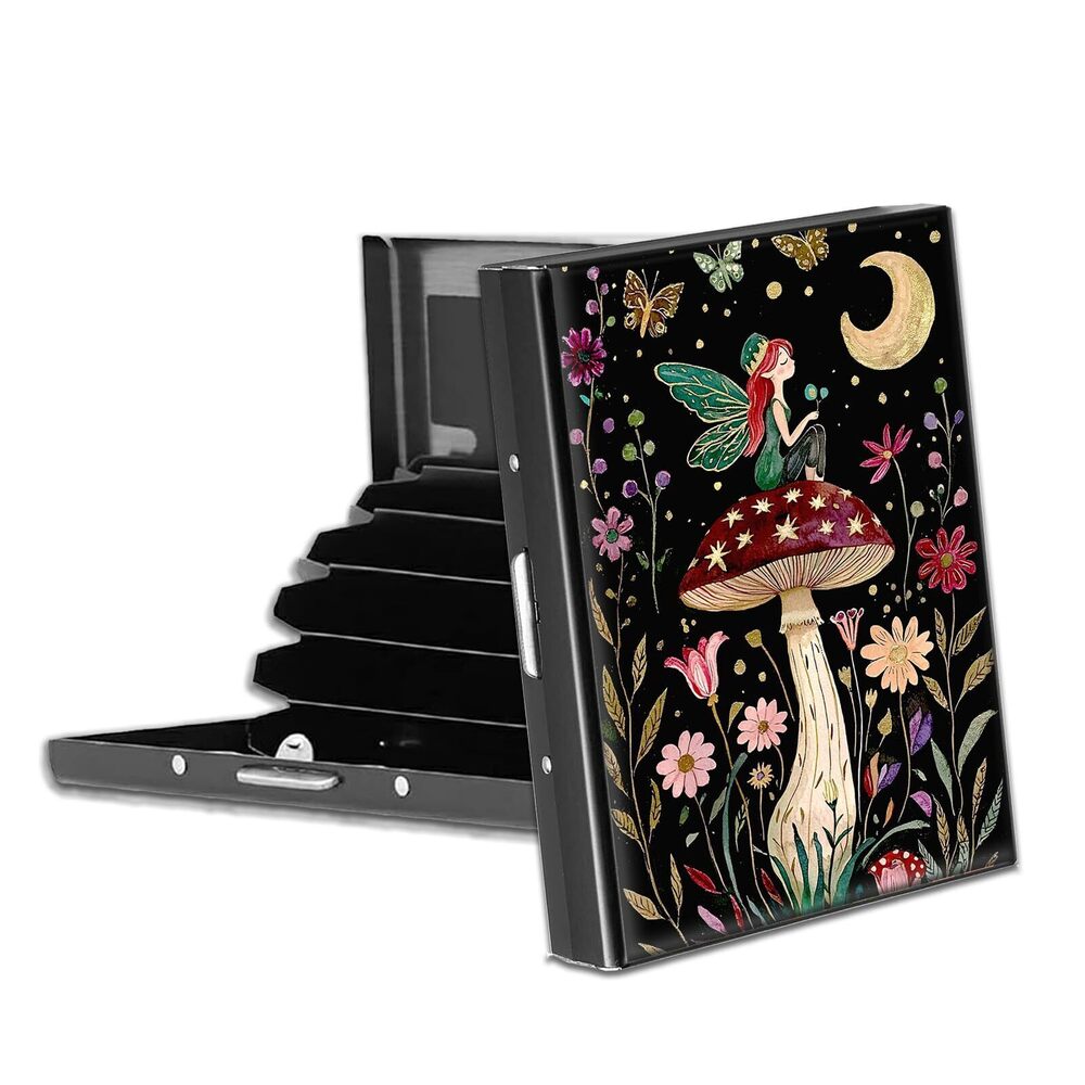 9548 Metal Credit Card Wallet, RFID Blocking Credit Card Holder with 6
